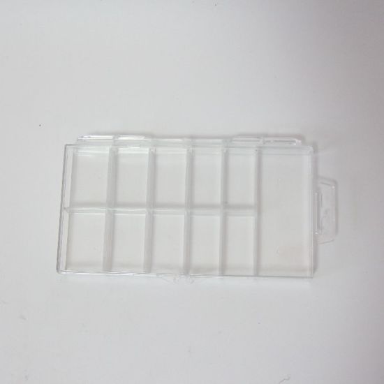 100PCS Nail Tip Box for Nail Art Tools Empty Containers
