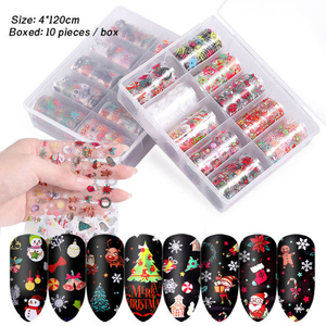 Christmas Transfer Foil Set Nail Art Transfer Foils Set