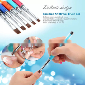 Dotting Nail Art UV Gel Brush Acrylic Nail Brush