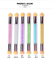 Dual Sponge Heads Gel Polish Color Gradient Nail Brush Pen