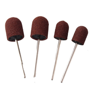Professional Nail Sanding Cap Ring for Manicure Rubber Drill Bit