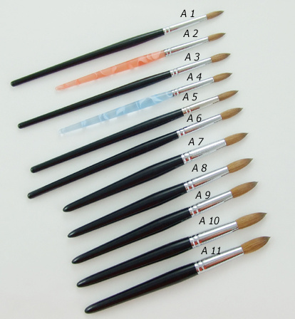 Nail Art Brush Painting Dotting Pen Carving Tips Manicure Tools