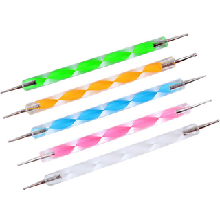 Marbleizing Steel Dotting Rhinestones Manicure Tools Nail Art Dotting Pen