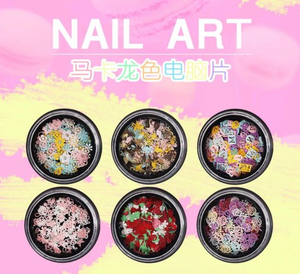 Metalic Colorful All Kinds of Shape Slice for Nail Art