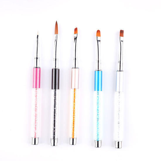 Line Flower Pen Dotting Painting Nail Art Manicure Brushes Set