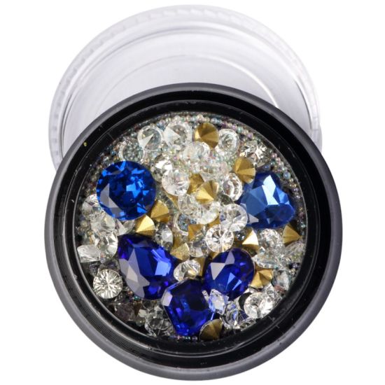 Mix Shapes Glitter Diamond Beads Frosted Nail Art Rhinestones DIY