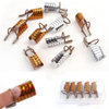 Reusable Dual Silver Nail Form for Nail Art Making