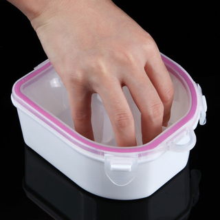 Manicure Nail Polish Remover Bowl Nail Art Soak Plastic Bowl