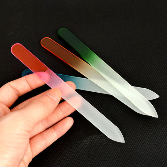 Crystal Glass Nail File Durable Manicure Polish Nail Art Tools